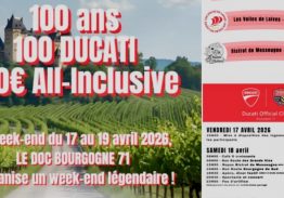 100 ans DUCATI – DOC Bourgogne