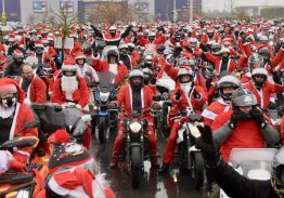 Balade des motards de Noël