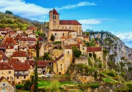Visite de Saint-Cirq-Lapopie